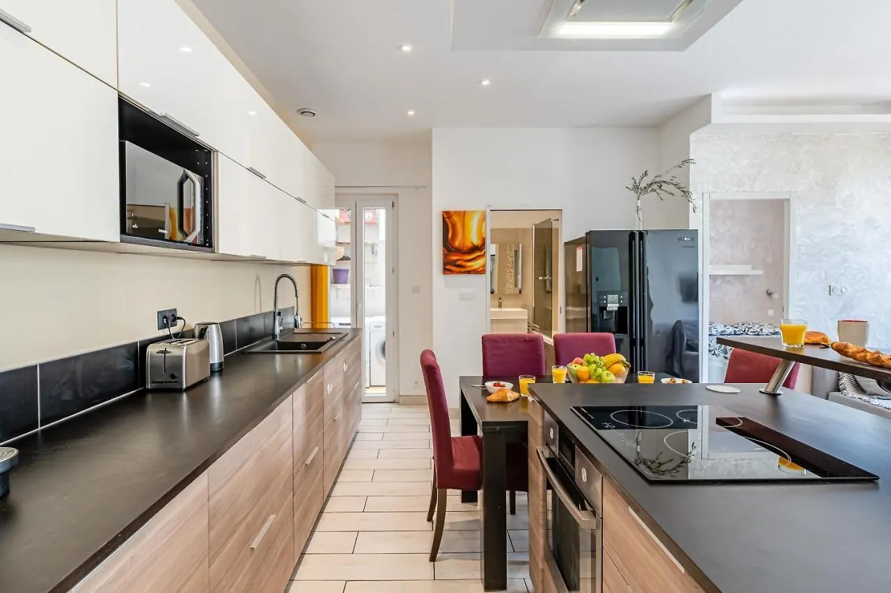 T3 Moderne Et Cosy Au Bord De Mer Lägenhet Marseille 0*,  Frankrike